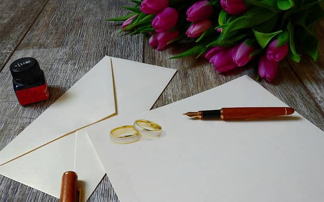 invitación de boda
